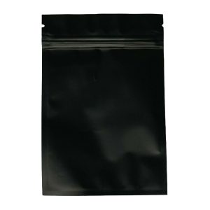 Black mylar bag flat