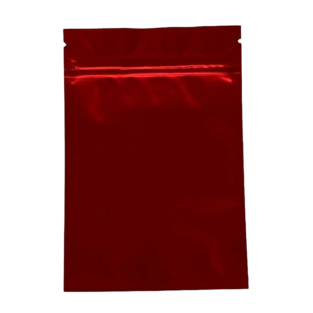 Red mylar bag stand