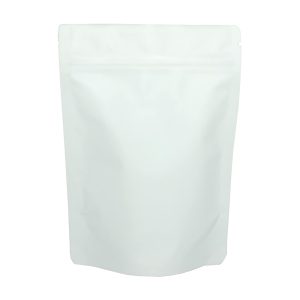White Stand Up Mylar Bag 1000